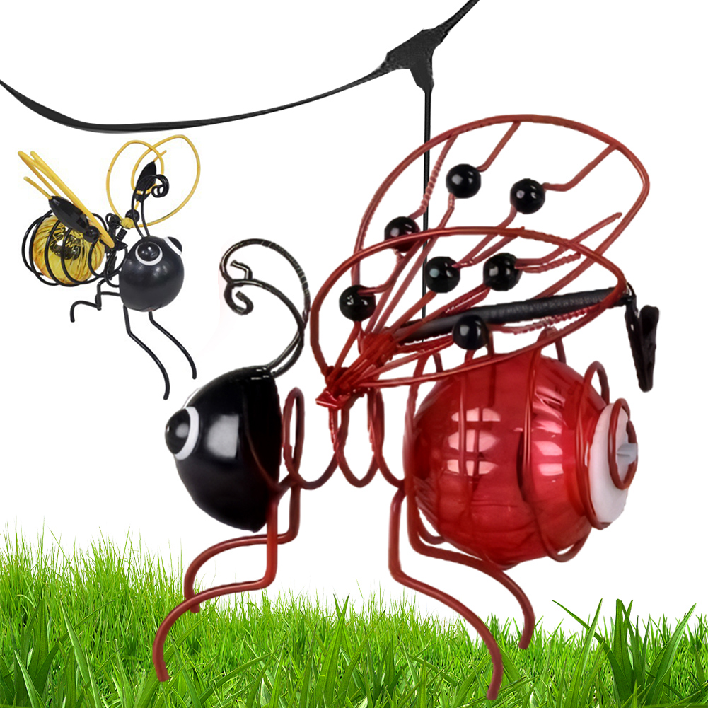 Solar-Powered Hanging Bug Ligh - огляд і ціна Lighting Bug Decor
