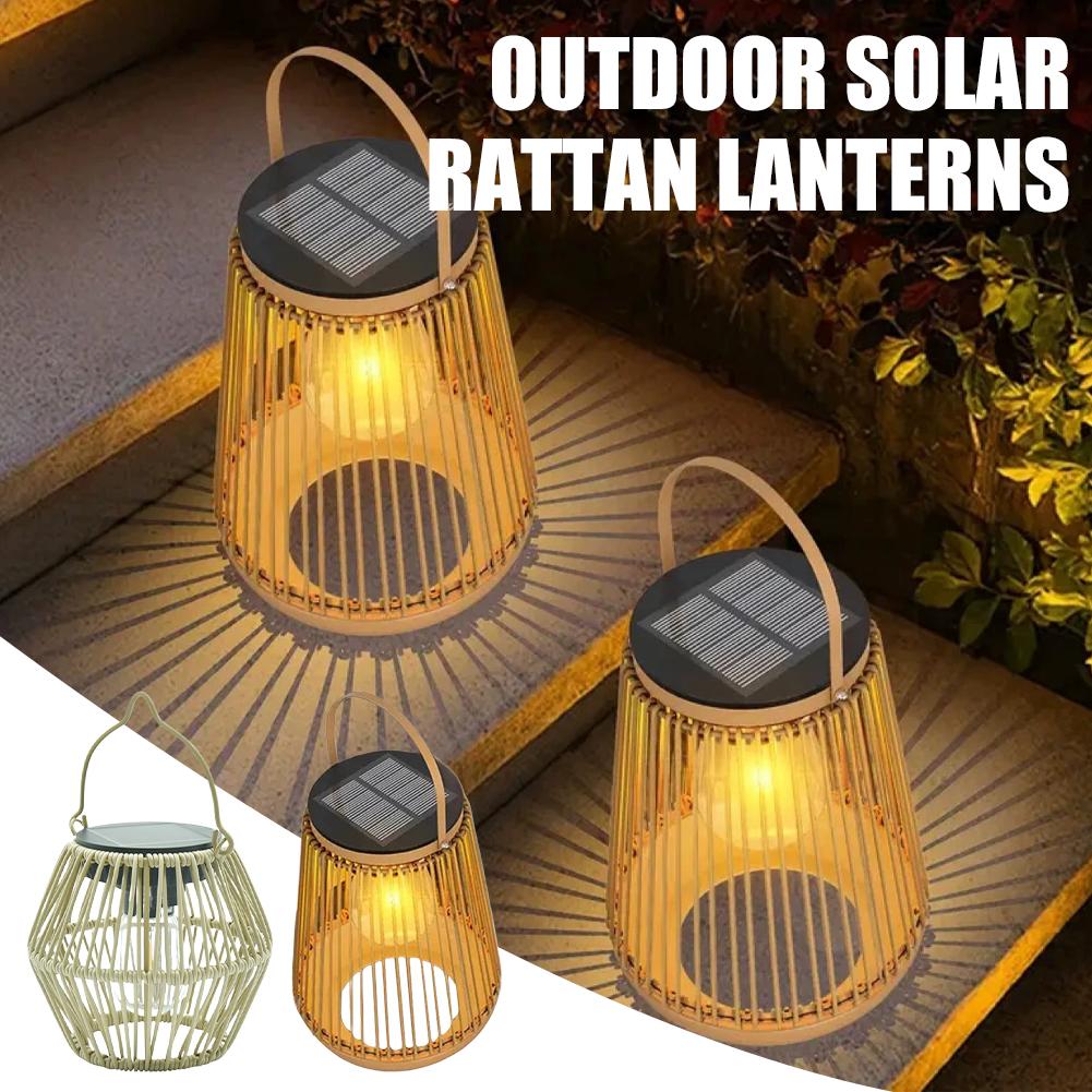 IP65 Waterproof Solar Rattan L - огляд і ціна Decor Lighting Table Lamps