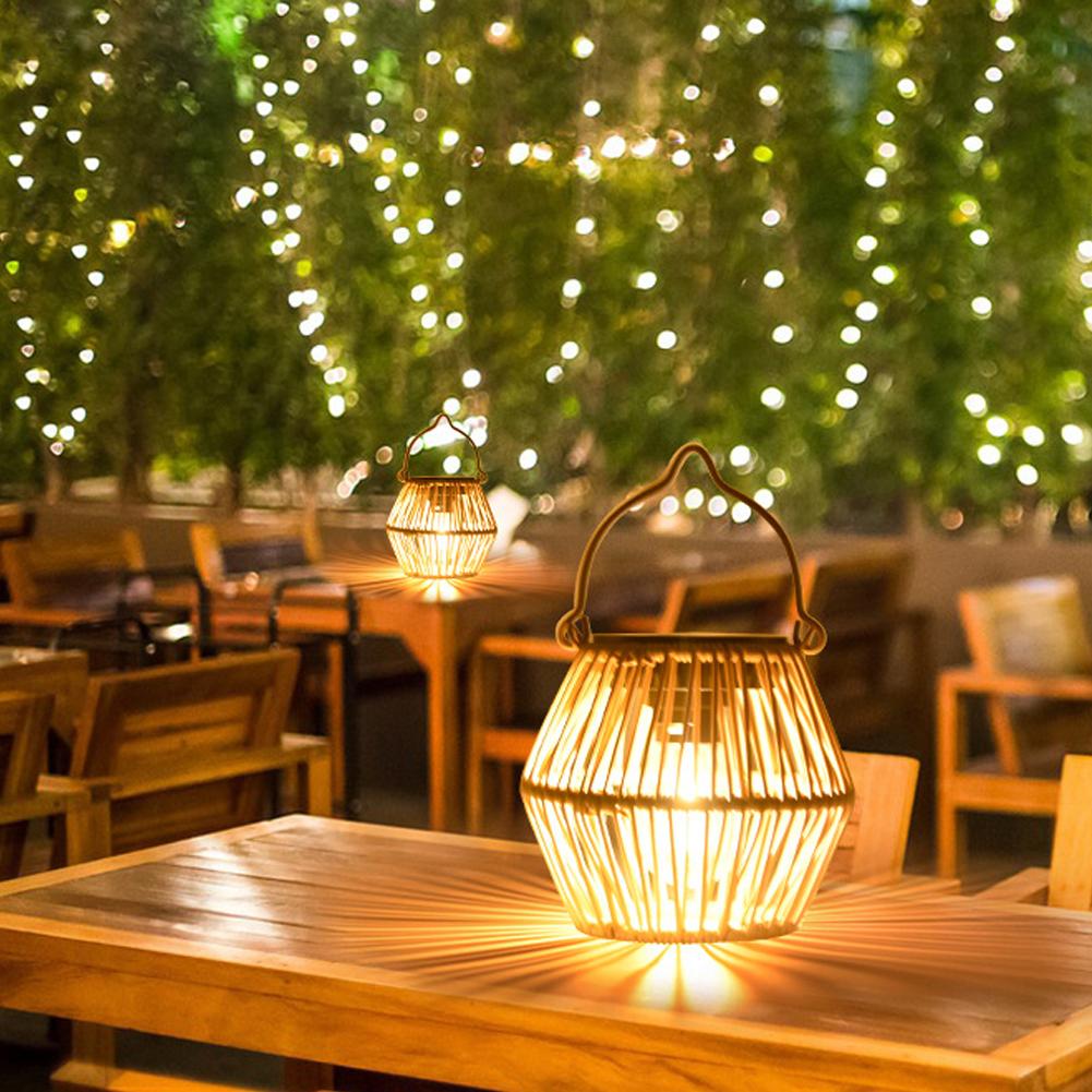 IP65 Waterproof Solar Rattan L - огляд і ціна Decor Lighting Table Lamps