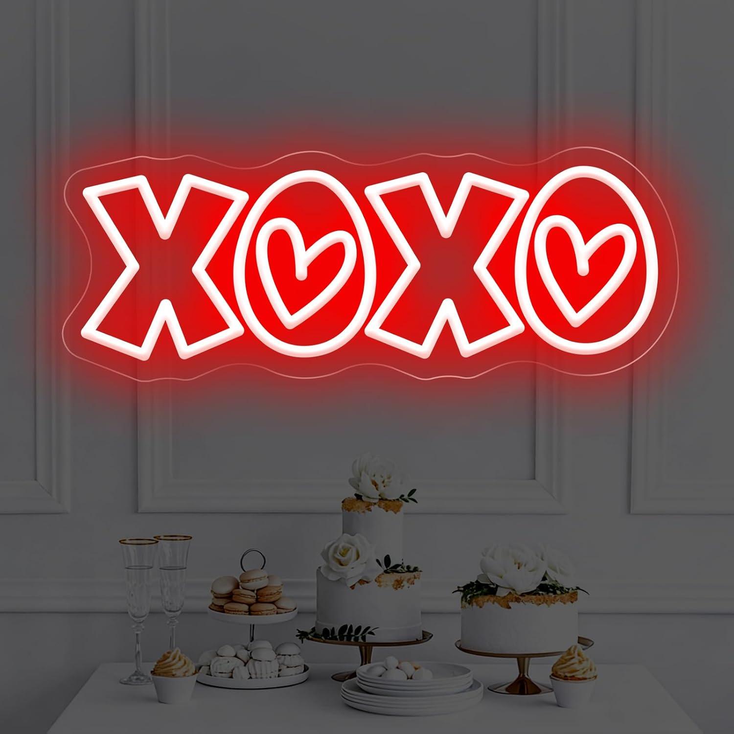 XOXO Neon Sign USB Dimmable LE - огляд і ціна Lighting Decor For Home