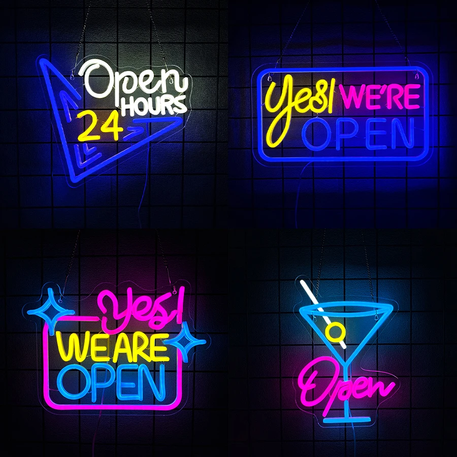 Open 24 Hours Neon Sign For Wa - огляд і ціна Decor Lighting Opening Hours