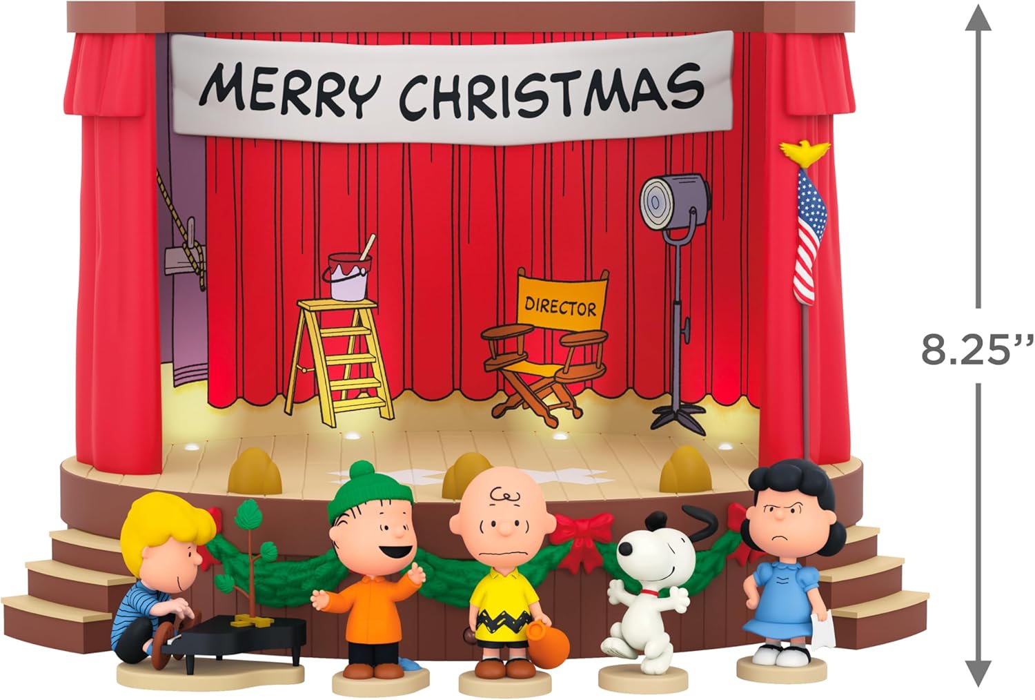 2025 Peanuts Gang Christmas De - огляд і ціна Decor Lighting Fans