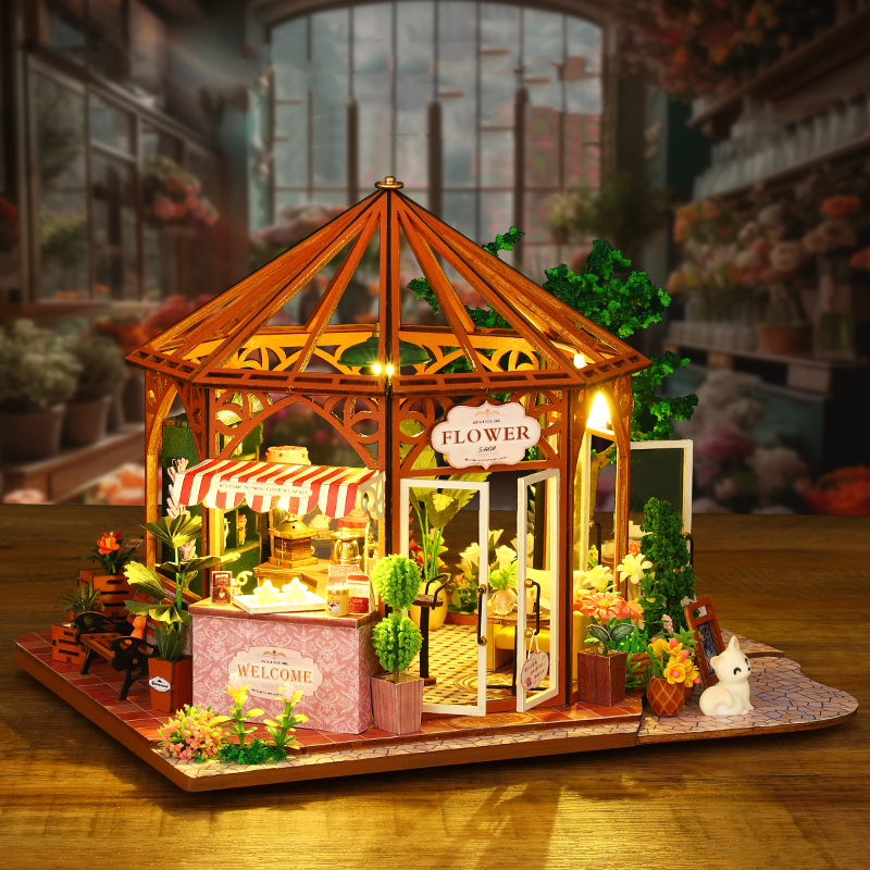 DIY Wooden Miniature Model Kit - огляд і ціна Lighting Home Decor Products