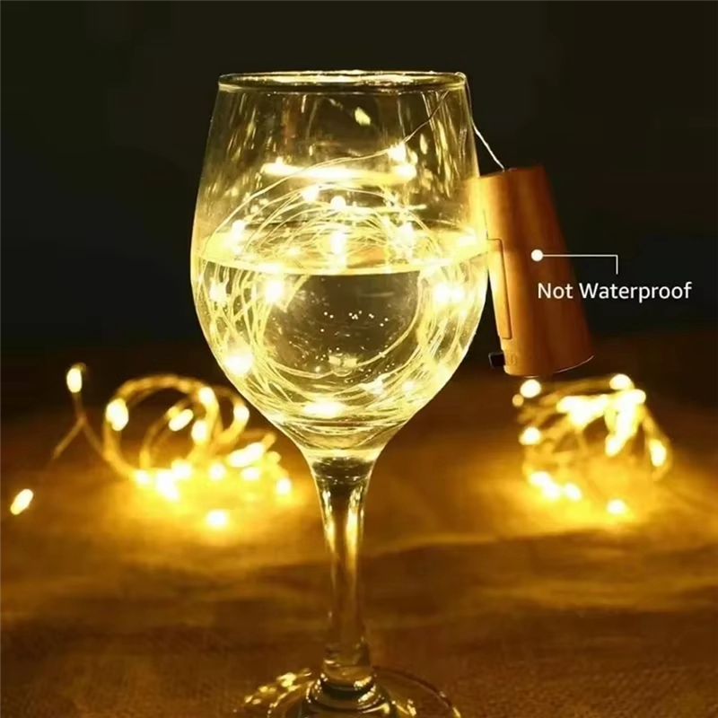 ABEZ 10Pcs Solar Wine Bottle C - огляд і ціна Decor Lighting Cork