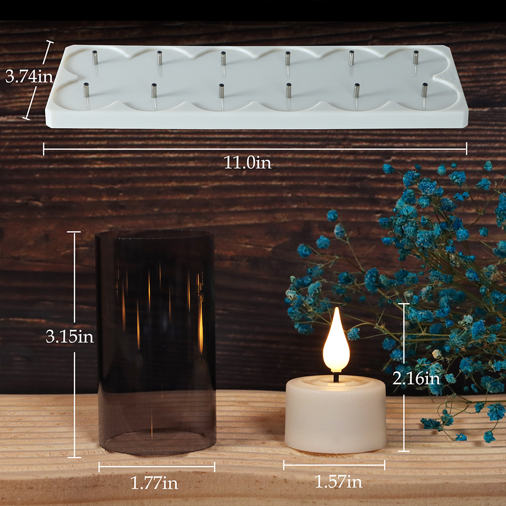LED Candle Light Rechargeable  - огляд і ціна Lighting Decor Living Room