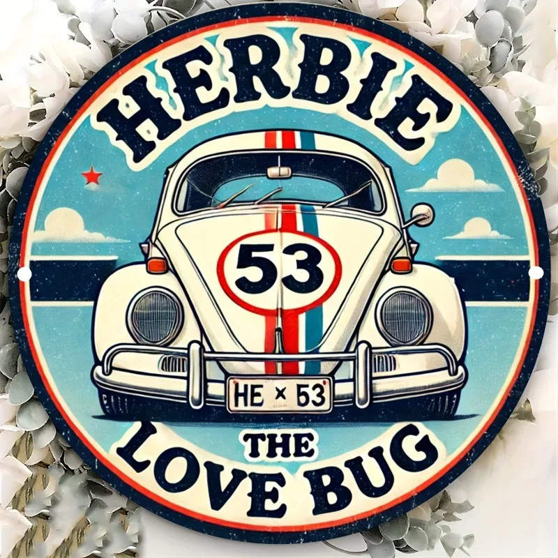 Vintage Herbie Love Bug Metal  - огляд і ціна Lighting Bug Decor