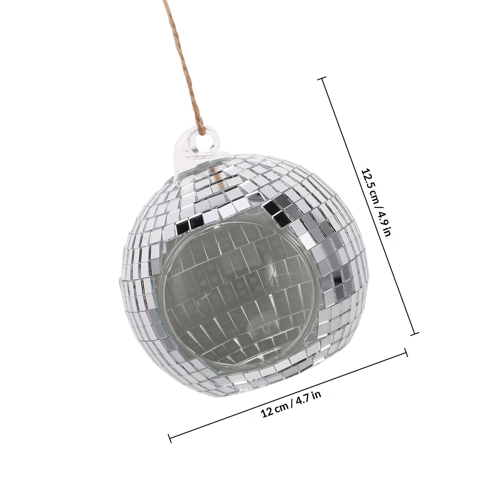 Hanging Glass Disco Ball Holde - огляд і ціна Lighting Decor Living Room