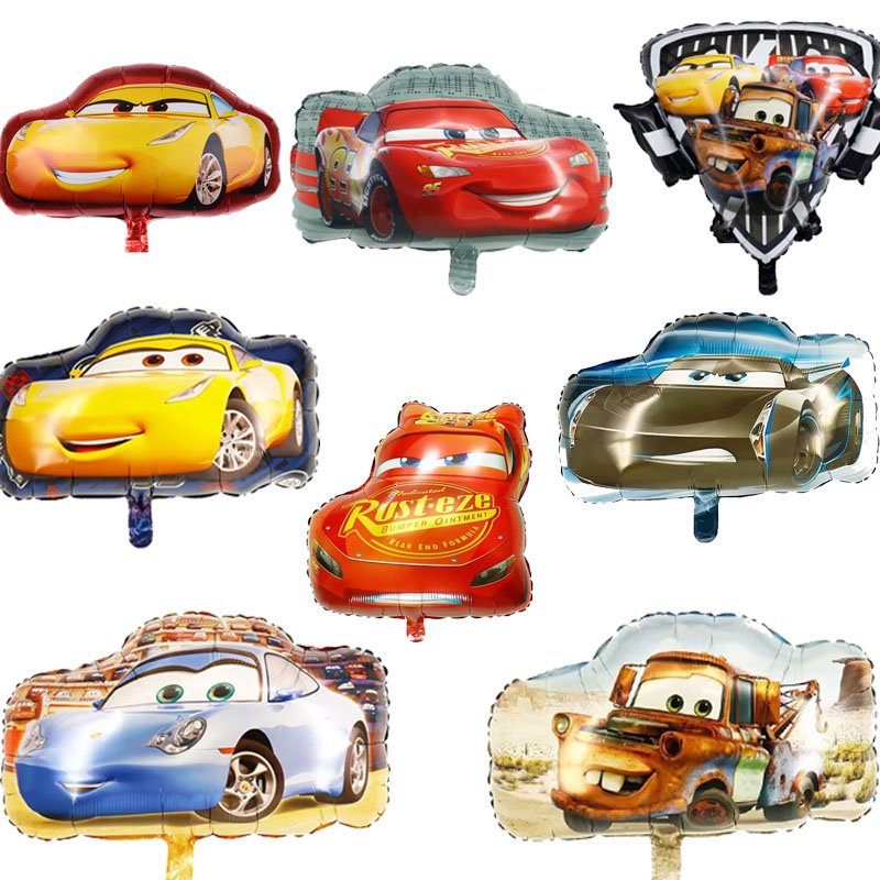 6pcs Disney Lightning McQueen  - огляд і ціна Lighting Mcqueen Birthday Decor