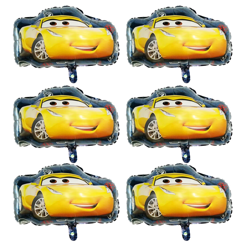 6pcs Disney Lightning McQueen  - огляд і ціна Lighting Mcqueen Birthday Decor