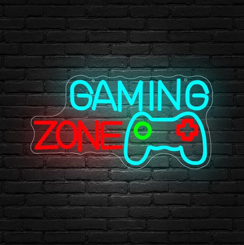 Gaming Zone Neon Sign Dimmable - огляд і ціна Lighting Decor For Home