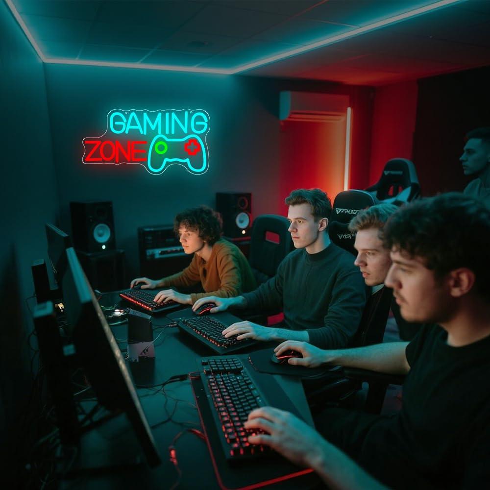 Gaming Zone Neon Sign Dimmable - огляд і ціна Lighting Decor For Home