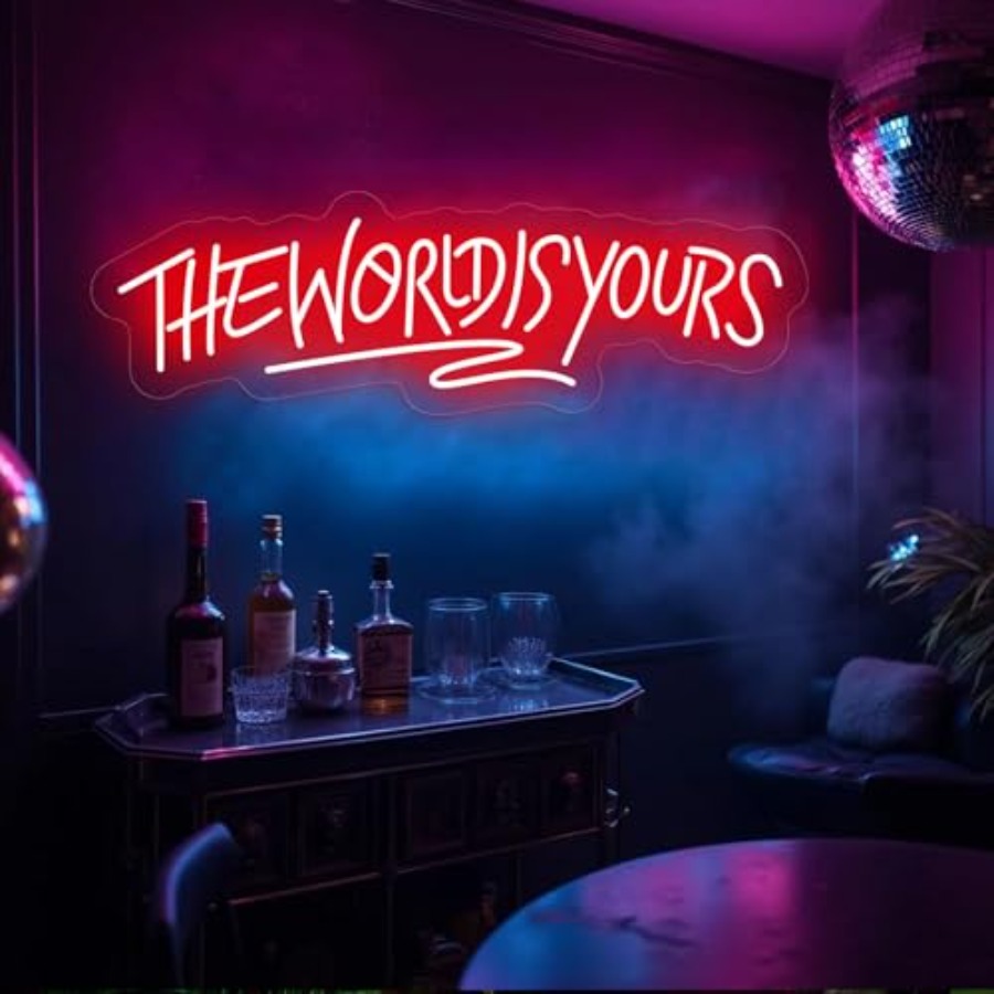 The World Is Yours Neon Sign f - огляд і ціна Lighting Decor Wedding