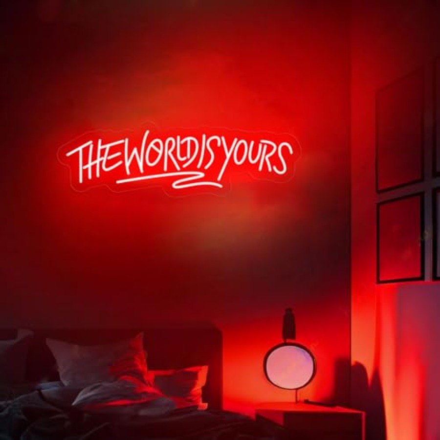 The World Is Yours Neon Sign f - огляд і ціна Lighting Decor Wedding