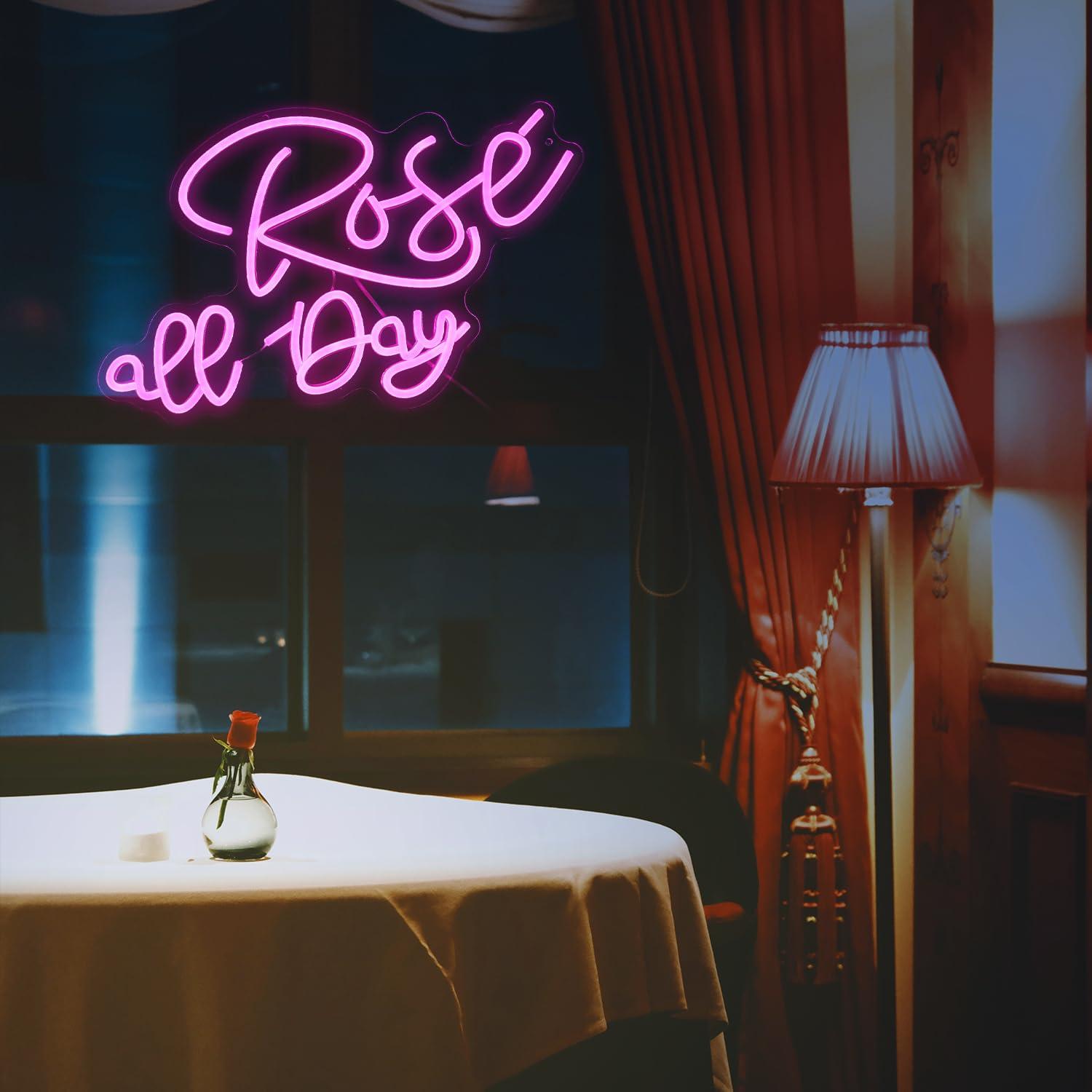 Rose All Day Neon Sign Dimmabl - огляд і ціна Lighting Decor Wedding
