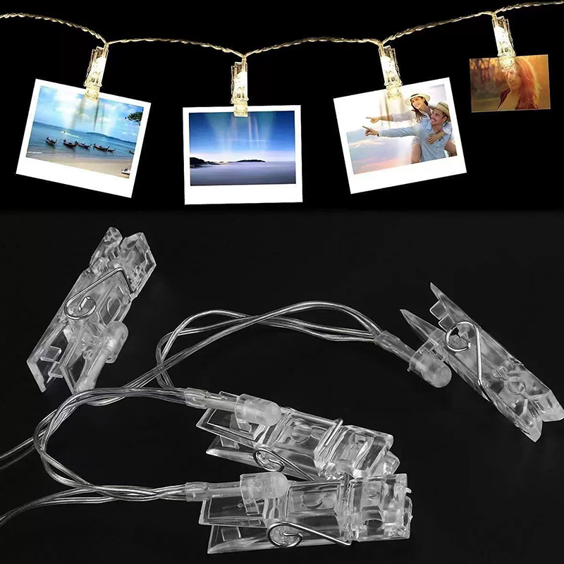 3M LED String Fairy Lights Pho - огляд і ціна Lighting Room Decor Photo