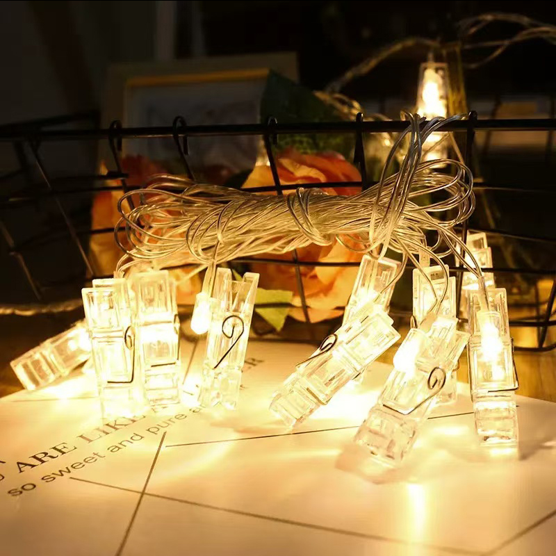3M LED String Fairy Lights Pho - огляд і ціна Lighting Room Decor Photo