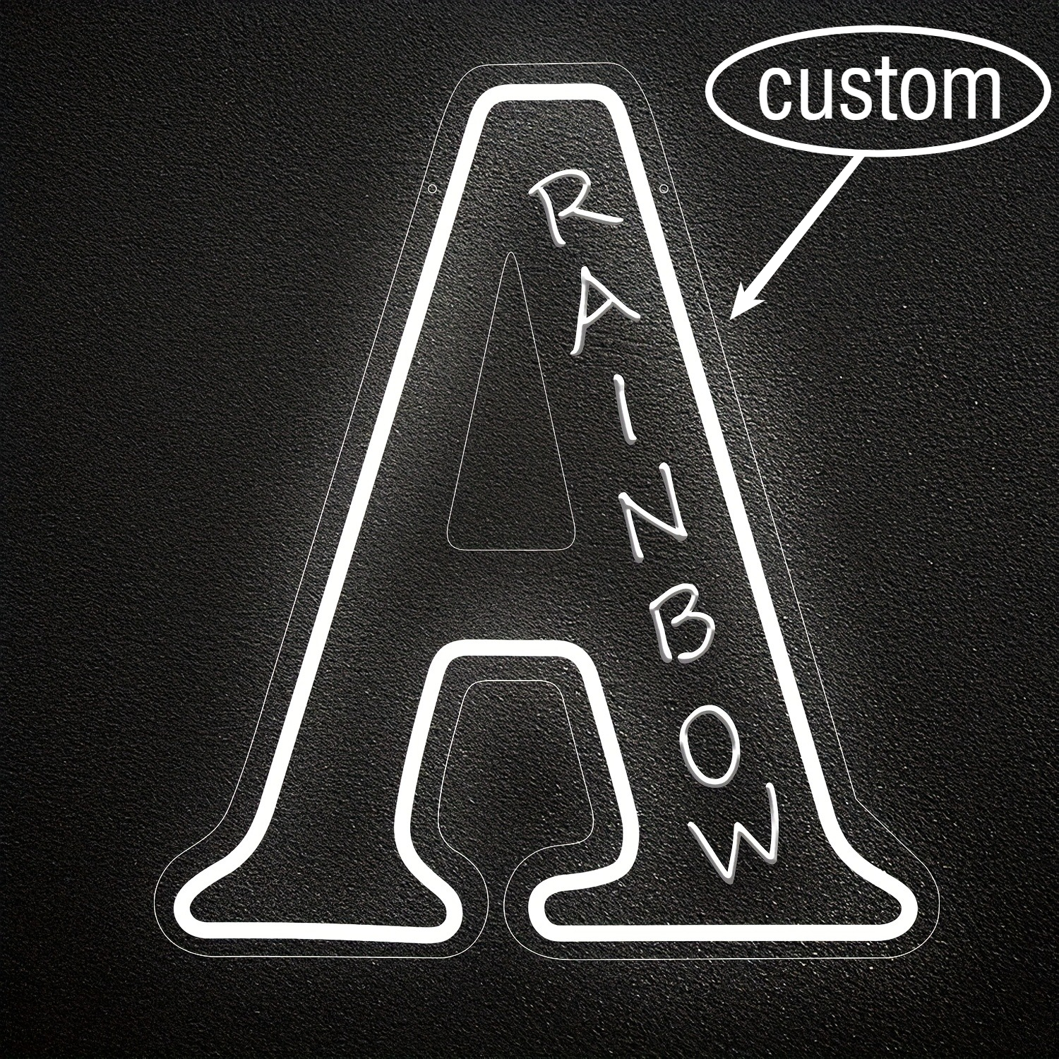 Custom 26 Letters 3D Embossed  - огляд і ціна Lighting Decor Wedding