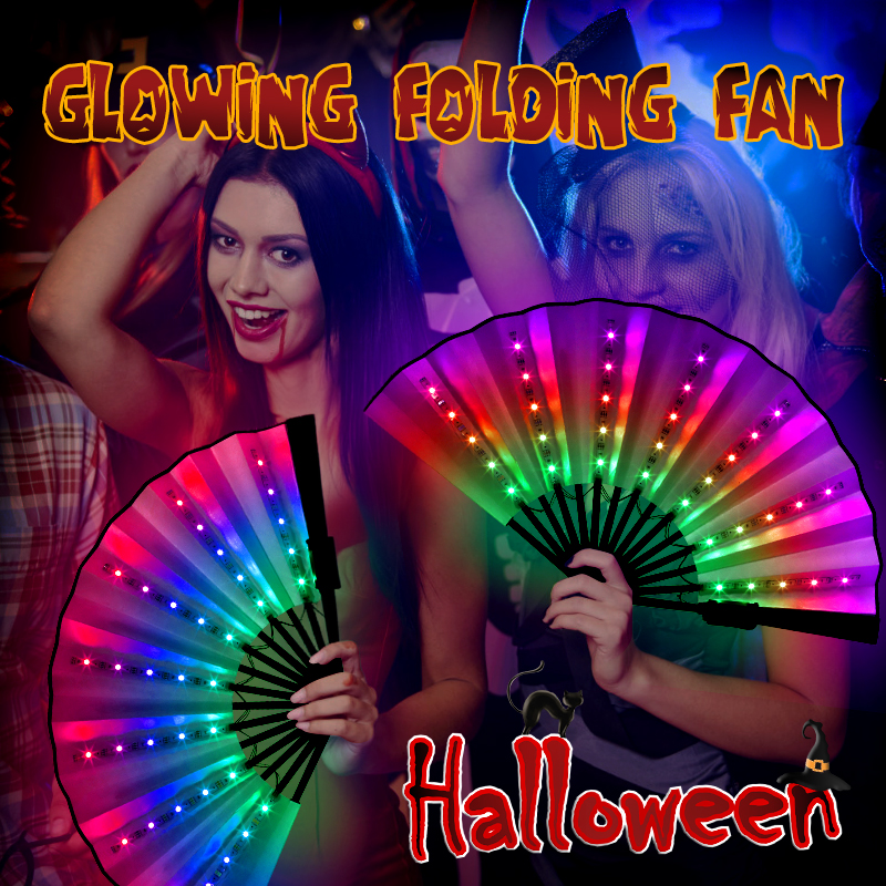 Halloween LED Folding Fan Rech - огляд і ціна Decor Lighting Fans