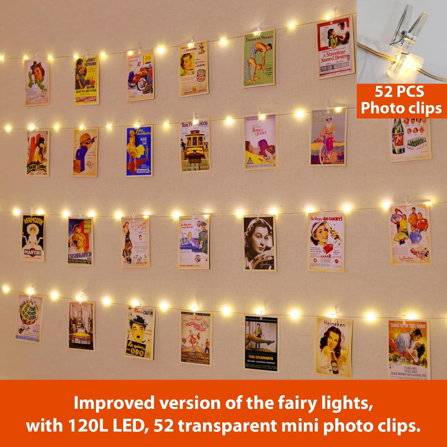120LED 40Ft Fairy String Light - огляд і ціна Lighting Decor Wedding