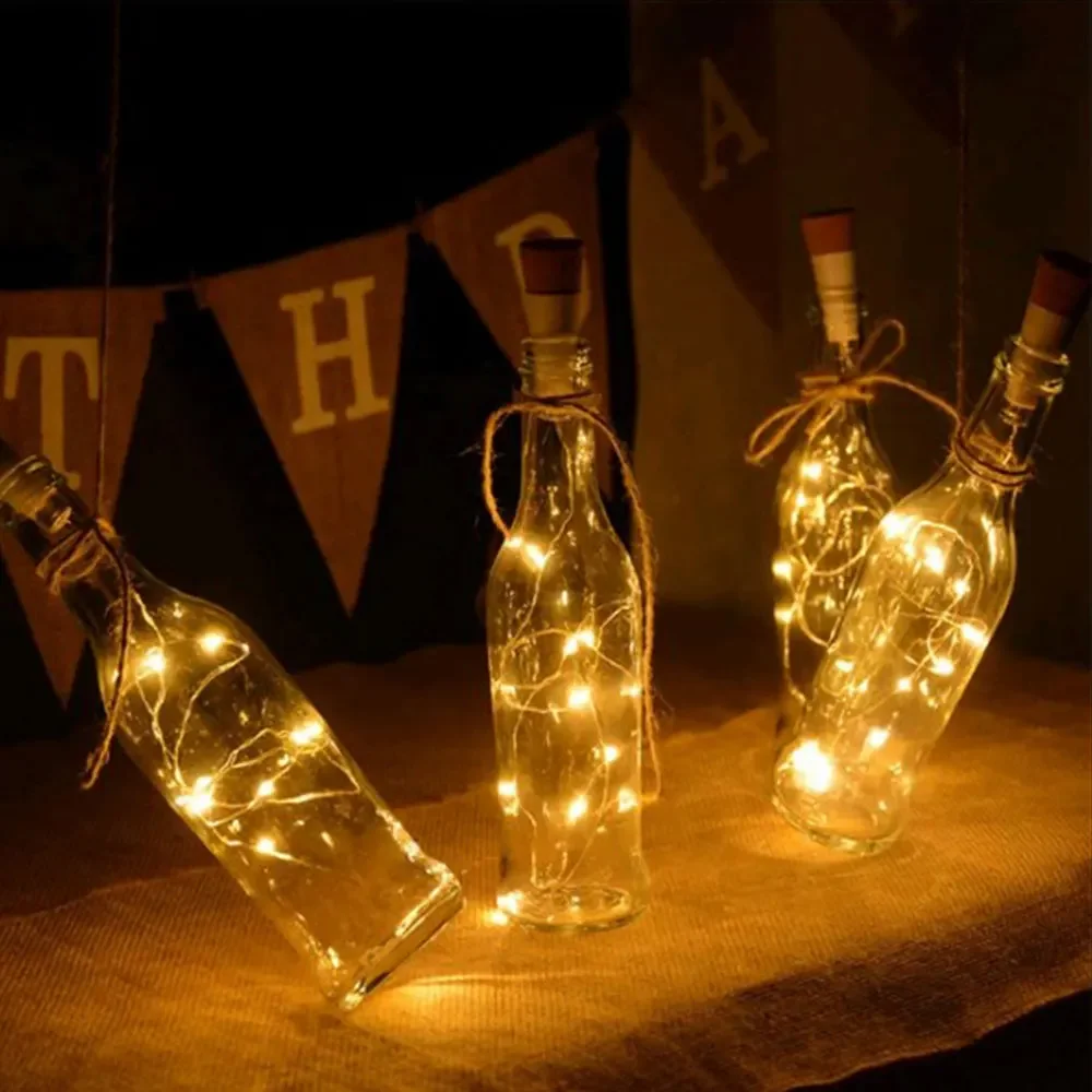 2m 20 LED Wishing Bottle Cork  - огляд і ціна Decor Lighting Cork