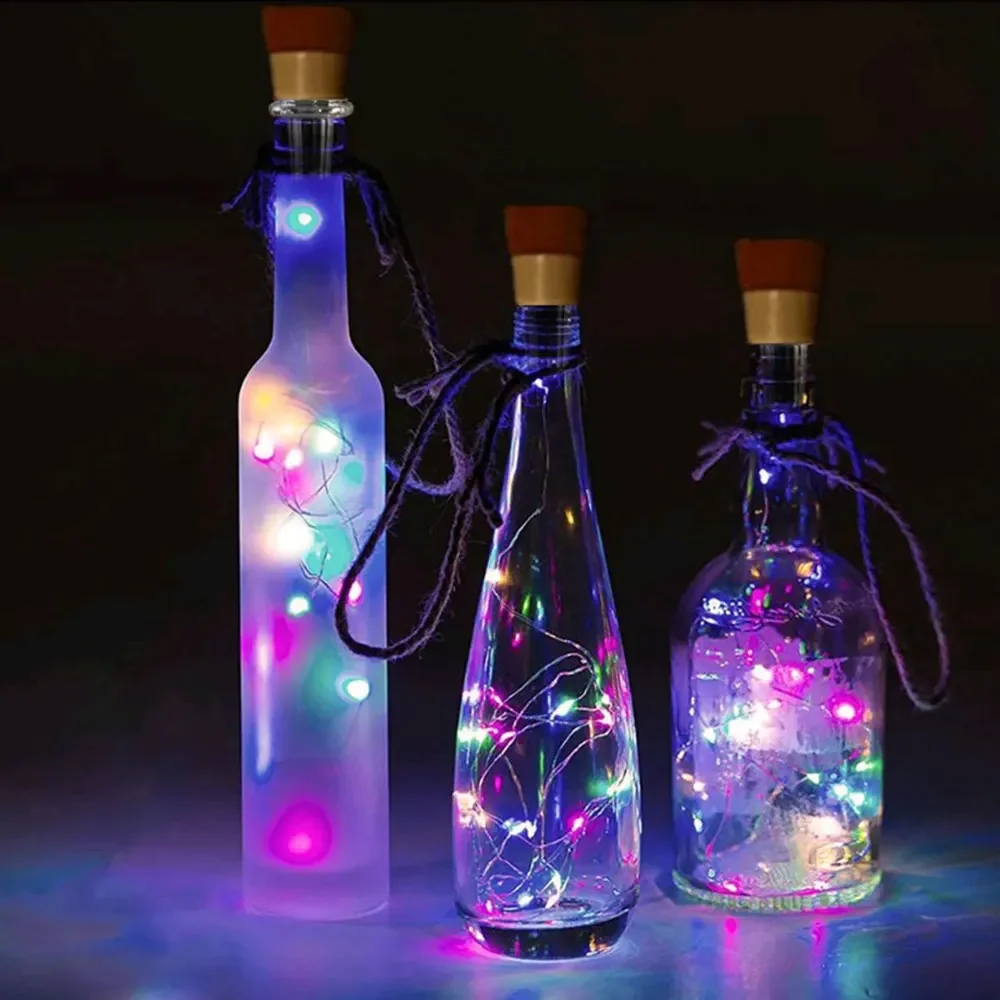2m 20 LED Wishing Bottle Cork  - огляд і ціна Decor Lighting Cork