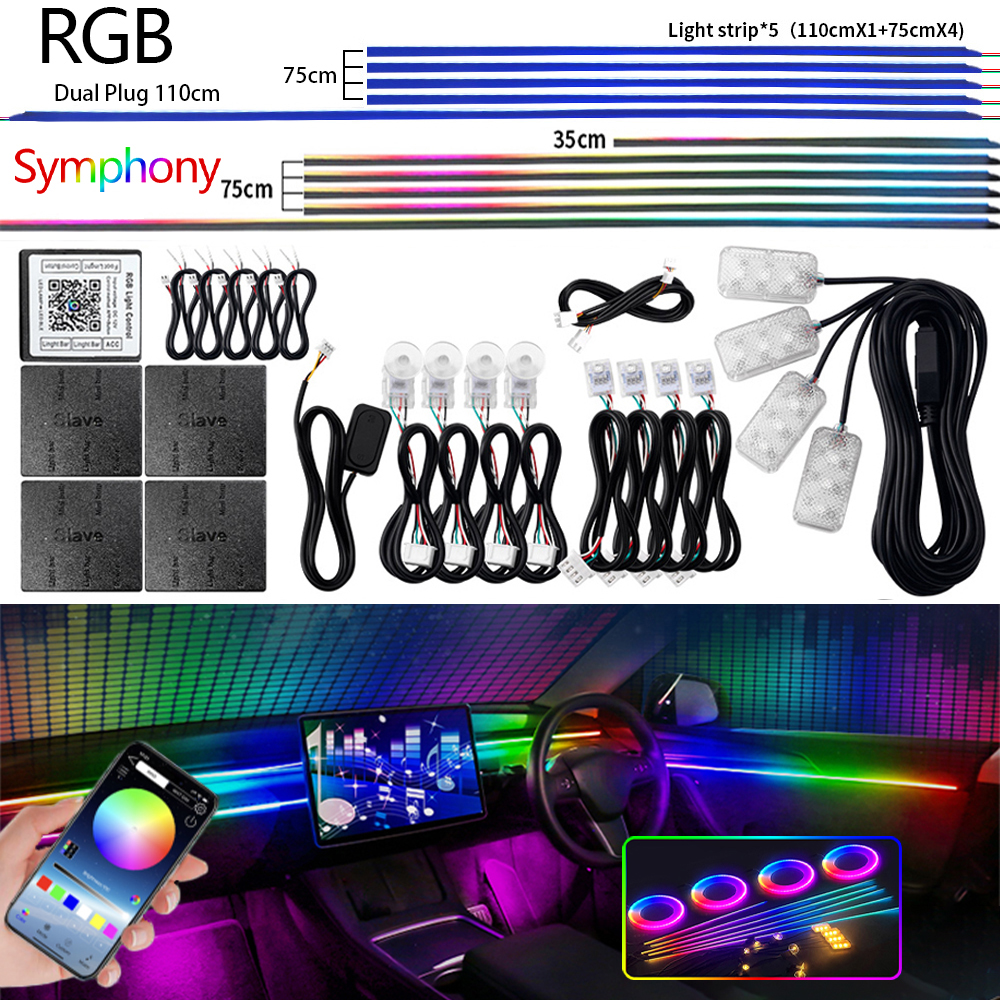 Universal Led Car Ambient Ligh - огляд і ціна Lighting Decoration Ideas