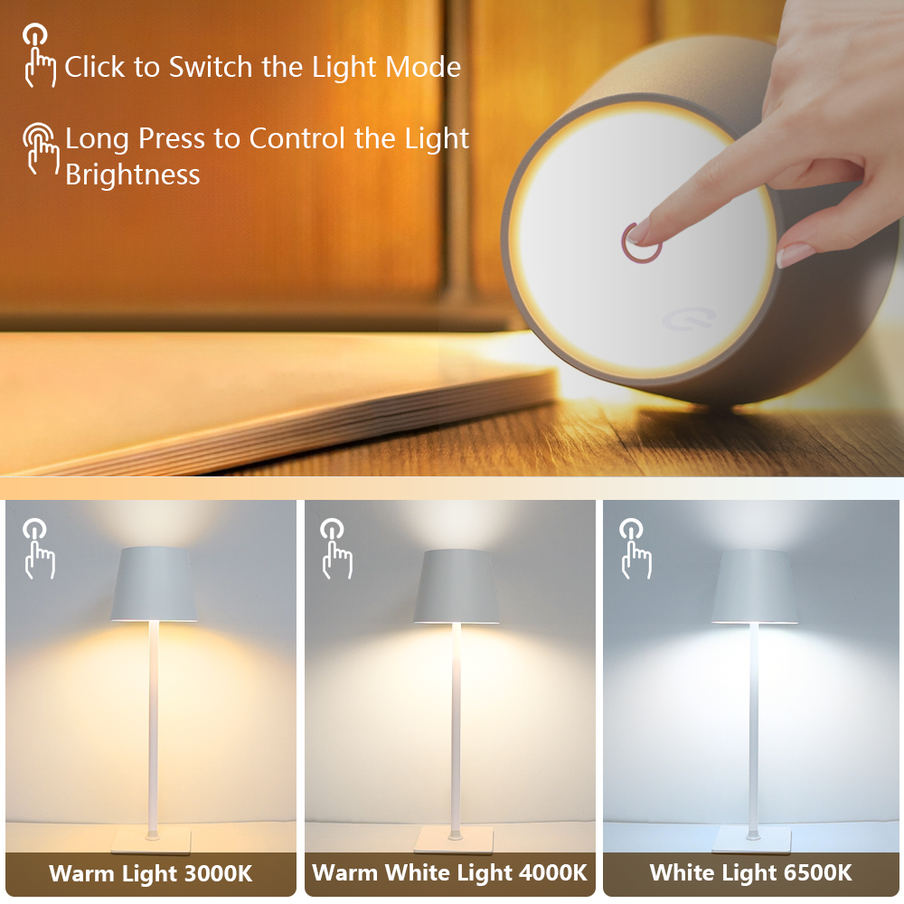 LED Rechargeable Desk Light Wi - огляд і ціна Lightings Decoration