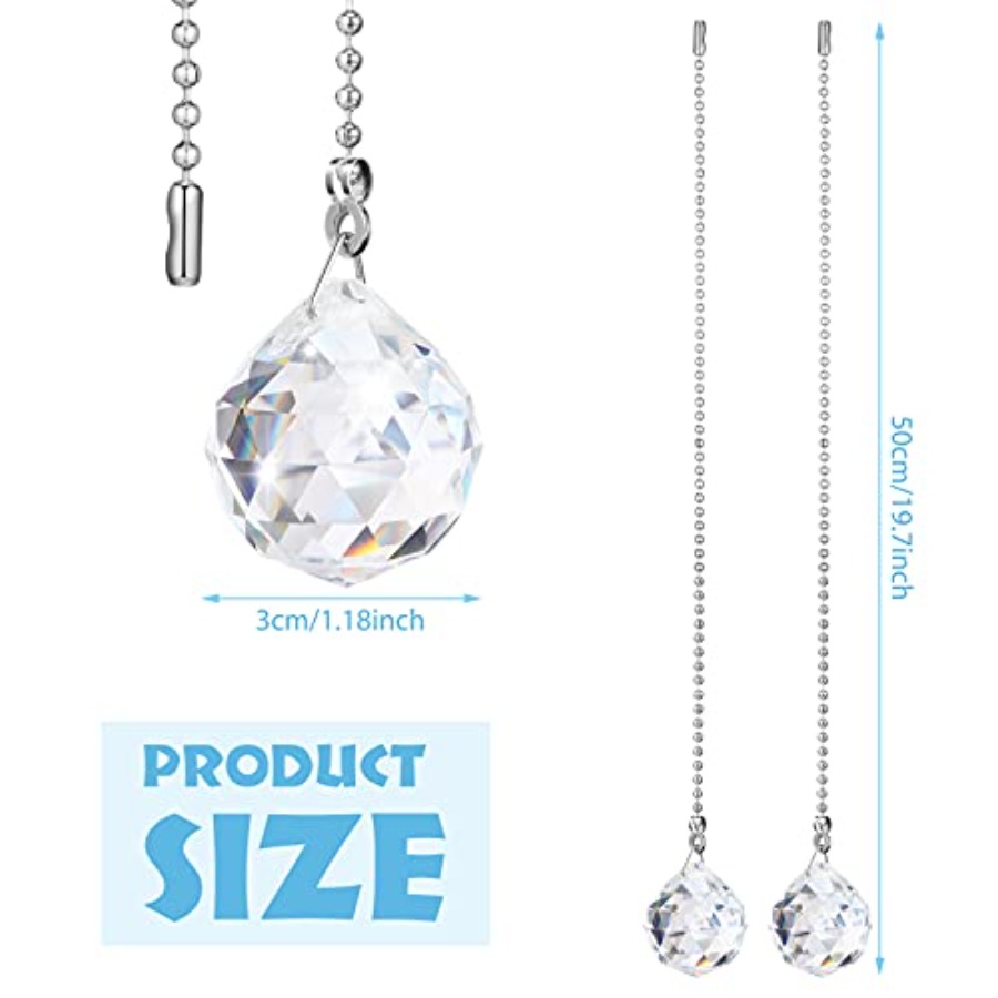 4 Pcs Fan Pull Chain Extension - огляд і ціна Decor Lighting Fans
