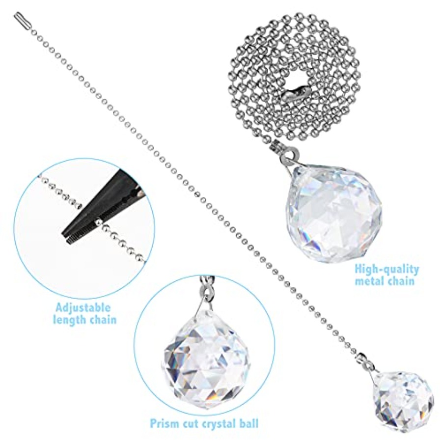 4 Pcs Fan Pull Chain Extension - огляд і ціна Decor Lighting Fans